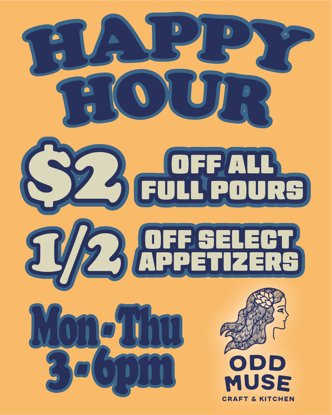 Happy Hour at ODD Muse Craft & Kitchen