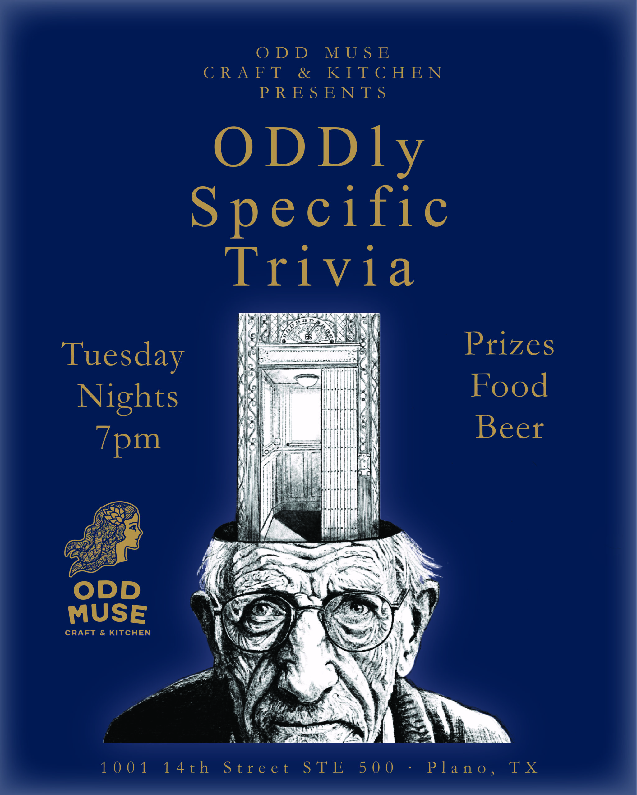 Tuesday Trivia at ODD Muse Craft & Kitchen
